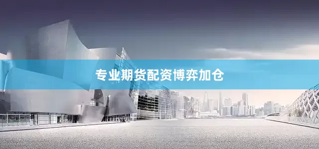 专业期货配资博弈加仓